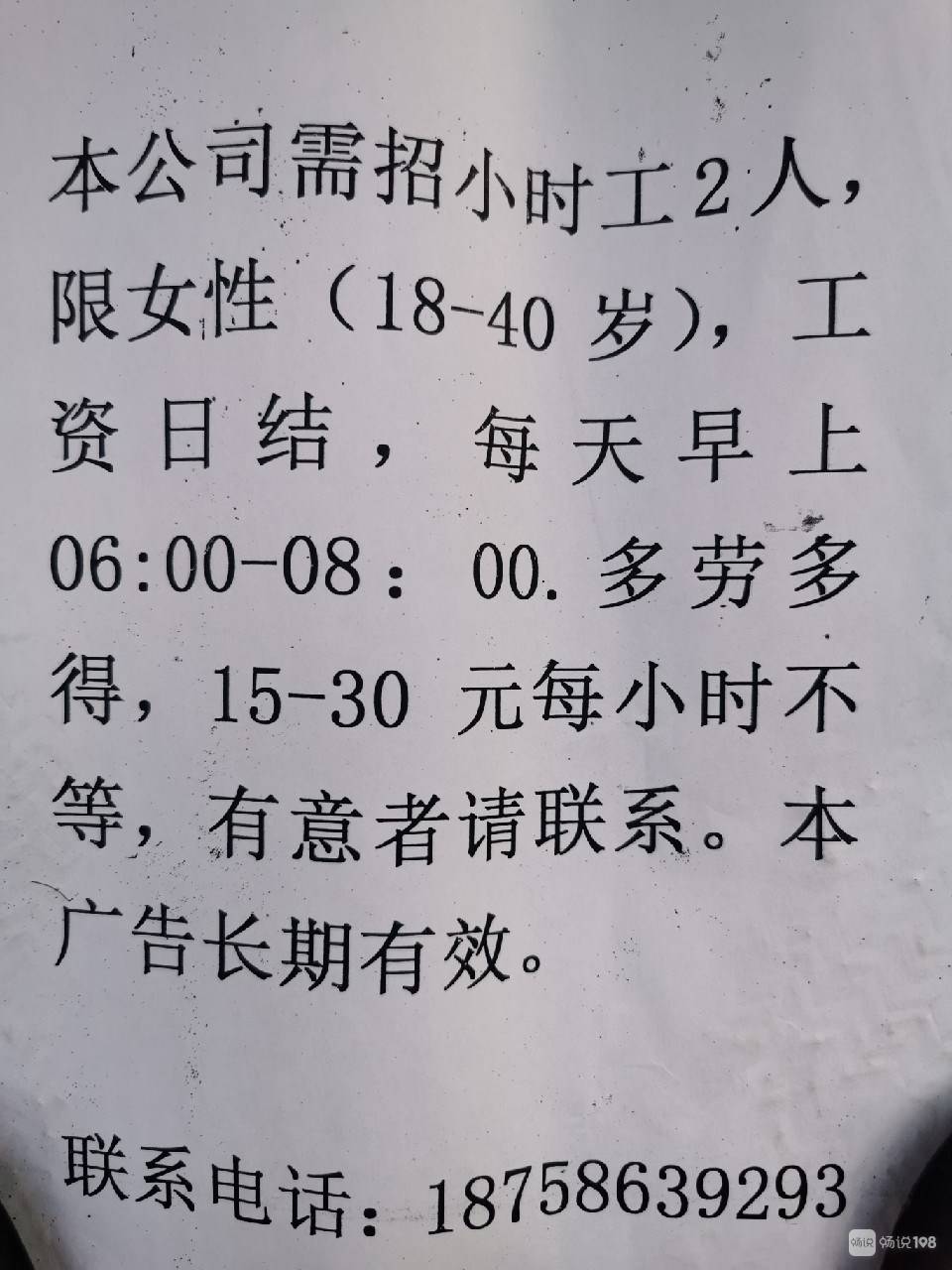 石家庄小时工日结最新招聘信息概览